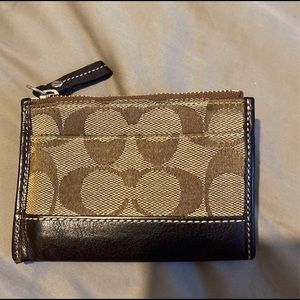 coach mini coin purse